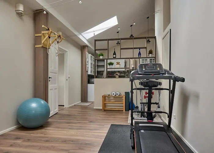 Charming Penthouse With Sauna In Old Town Apartament Tallin